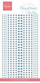 Marianne D Rhine stones Rhine stones - Ijs blauw CA3163 100x210mm
