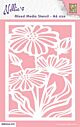 Nellie's Choice Mixed Media Stencils A6 Bloemen - 2 MMSA6-035 