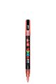 Posca Marker met conische punt fijn Glitter Rood