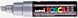 Marker met schuin afgeslepen punt large Grijs