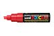 Marker met schuin afgeslepen punt large Fluo rood