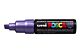 Marker met schuin afgeslepen punt large Metallic paars