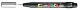 Verfmarker POSCA Brush Zilver 26