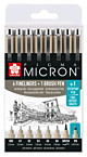 6x Pigma Micron