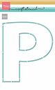 Marianne D Craft Stencil - P-Letter PS8148 210x149 mm