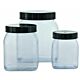 PVC-Flacon 100ml, transparant