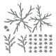 Spelbinders Queen Anne's Lace and Ladybugs Etched Dies 