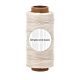 Ivory Polyester Thread 50m