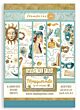 Stamperia Masquerade A5 Washi Pad (8pcs) (SBW15)