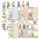 ScrapBoys Bedtime Tales paperset 12 vl+cut out elements-DZ  190gr 30,5x30,5cm    