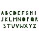 Sizzix Tim Holtz Bigz XL Alphabet - Cutout Upper 