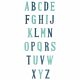 Sizzix Bigz XL Alphabet Die - Nostalgic       