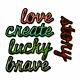 Sizzix Thinlits Die Set 10PK - Cut Words Tim Holtz