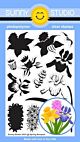 Sunny Studio Stamps Spring Bouquet 4x6 Clear Stamps