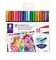 Staedtler marsgraphic duo penseelmarker set 18 st  3001TB18