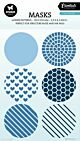 Studio Light Mask Circle pattern Essentials nr.277 SL-ES-MASK277 150x210mm