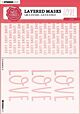 Studio Light Mask Sweet Stories nr.161 SL-SS-MASK161 150x210mm 