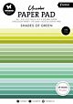 Studio Light Unicolor paper pad Shades of green Essent. nr.156 SL-ES-UPP156 148x210x8mm