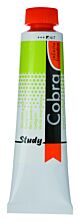 Cobra Study Water Vermengbare Olieverf Tube 40 ml Geelgroen 617