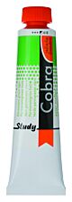 Cobra Study Water Vermengbare Olieverf Tube 40 ml Permanentgroen Licht 618