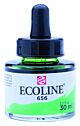 Ecoline Vloeibare Waterverf Fles 30 ml Woudgroen 656