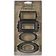Tim Holtz Idea-Ology Metal Adornments 6/Pkg Label Frames