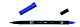 Tombow ABT dubbele brushpen deep blue
