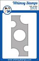 Whimsy Stamps Slimline Swiss Dots Die