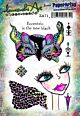 PaperArtsy ZA71 (A5 set, trimmed, on EZ)