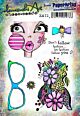 PaperArtsy ZA73 (A5 set, trimmed, on EZ)