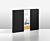 Hahn tekenboek Dummy Artist 140grs Landscape zwart gebonden A6