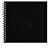 Rhodia T Aqua Gr SATINE 300g ringband 21x21 - Zwart