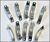 Haarspeld zilverkleur 4CM 10 Stuks