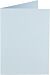 Papicolor dubbele kaart staand A6 105x148mm babyblauw (956)