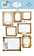 ECD Sunny Days Die Picture Frames & Mats (2236)