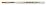Silver Brush Ultra Mini® GOLDEN SYNTHETIC with COMFORT GRIP® HANDLE Lettering Short maat 10/0