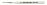 Silver Brush Ultra Mini® GOLDEN SYNTHETIC with COMFORT GRIP® HANDLE Shader Short maat 10/0