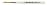 Silver Brush Ultra Mini® GOLDEN SYNTHETIC with COMFORT GRIP® HANDLE Designer Round Short maat 12