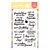 Waffle Flower Hey Cupcake Sentiments Stamp Set 