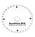 Kumihimo Disc, Rond 10,8 cm