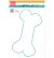 Marianne Design Craft stencils Dog bone by Marleen