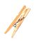 Houten wasknijpers 45 cm naturel ZB-zak à 24 st.