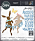 Thinlits Die by Tim Holtz Vault Hippity Hop (8pcs)