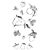 Sizzix Clear Stamp Set Daily Sentiments No.2 14pcs 