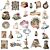 Prima Marketing Return To Wonderland Ephemera Wonderland Keepsakes (54pcs) (675677)
