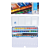 Van Gogh Aquarelverf set in metalen blik met 36 kleuren in halve Napjes + 1 penseel