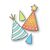 Memory Box Birthday Party Hats craft die   