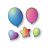 Memory Box Celebration Balloons craft die    