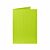 Papicolor dubbele kaart staand A6 105x148mm appelgroen (967)
