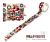 AALL & Create Washi Tape 25mm 10m Foxy Festivities (AALL-MT-112)